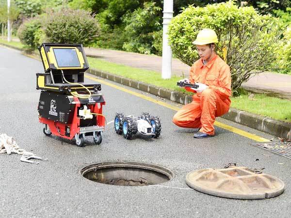 文罗镇管道机器人检测