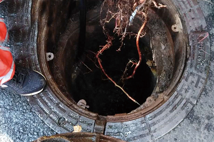 文罗镇管道预处理